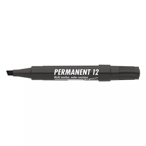 Alkoholos marker ICO Permanent 12 fekete