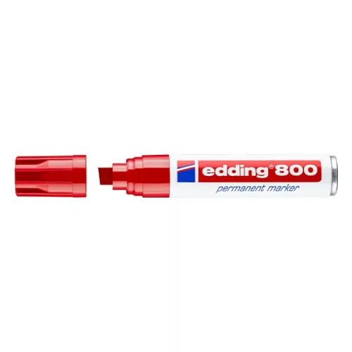 Alkoholos marker EDDING 800 piros