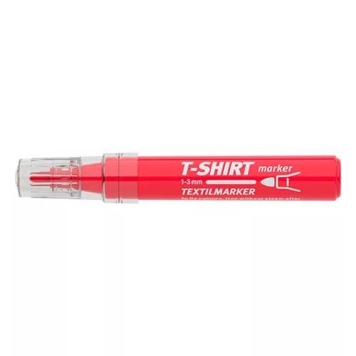 Textilmarker ICO T-Shirt piros