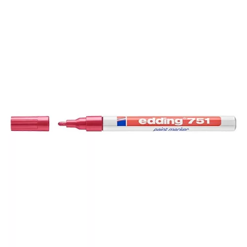 Lakkmarker EDDING 751 1-2mm piros