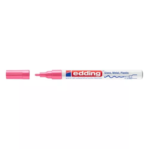 Lakkmarker EDDING 751 1-2mm rózsa