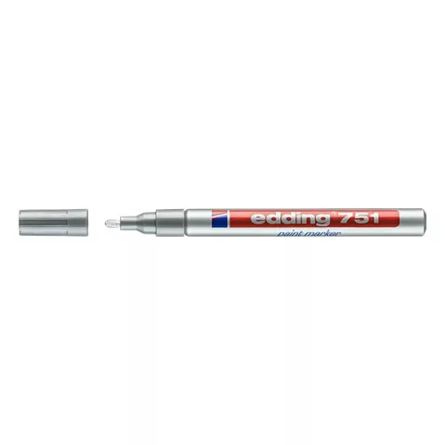Lakkmarker EDDING 751 1-2mm ezüst