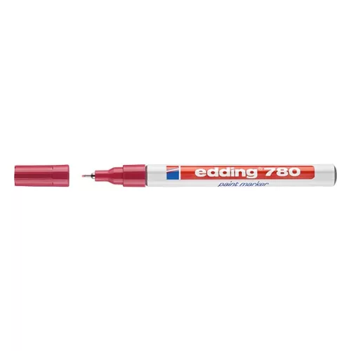 Lakkmarker EDDING 780 0,8 mm piros