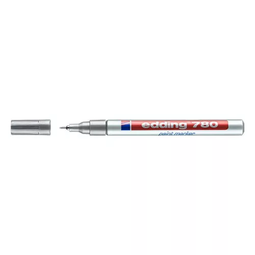 Lakkmarker EDDING 780 0,8mm ezüst