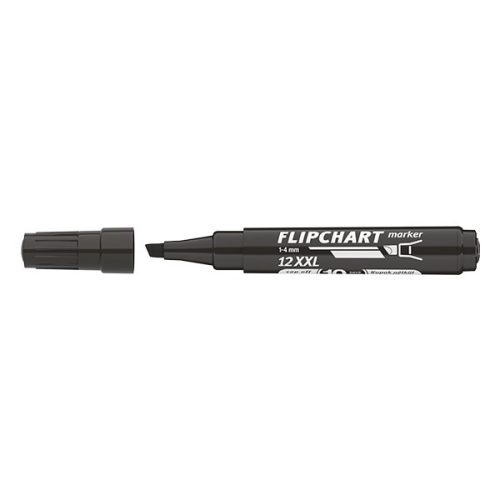 Flipchart marker ICO Artip 12 XXL vágott fekete 1-4mm