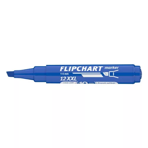 Flipchart marker ICO Artip 12 XXL vágott kék 1-4mm