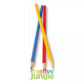 Színes ceruza CREATIVE JUNGLE hatszögletű 6 darabos