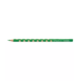   Színes ceruza LYRA Groove Slim háromszögletű vékony oliva zöld