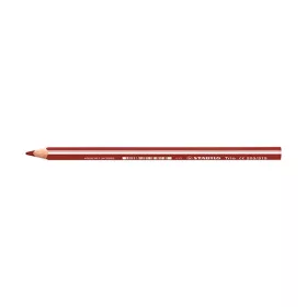   Színes ceruza STABILO Trio thick háromszögletű vastag sötétpiros