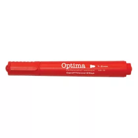 Alkoholos marker OPTIMA kerek piros