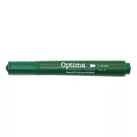 Alkoholos marker OPTIMA kerek zöld