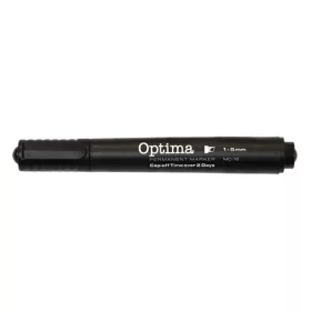 Alkoholos marker OPTIMA vágott fekete