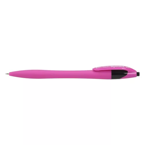 Golyóstoll OPTIMA nyomógombos 521 pink