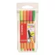 Tűfilc STABILO Point 88 Mini neon 5 darabos