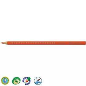   Színes ceruza FABER-CASTELL Grip 2001 háromszögletű sötét narancssárga