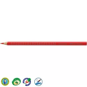   Színes ceruza FABER-CASTELL Grip 2001 háromszögletű közép piros
