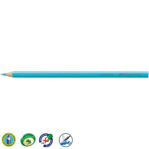 Színes ceruza FABER-CASTELL Grip 2001 háromszögletű közép kék