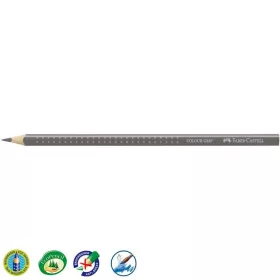   Színes ceruza FABER-CASTELL Grip 2001 háromszögletű szürke