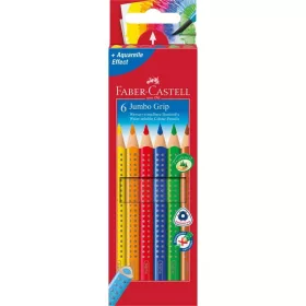   Színes ceruza FABER-CASTELL Jumbo Grip háromszögletű 6 darabos