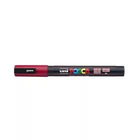 Filctoll UNI Posca PC-3M sötét piros