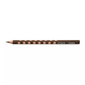   Színes ceruza LYRA Groove háromszögletű vastag sötét barna