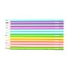 Színes ceruza NEBULO hatszögletű 12 db/készlet pasztell színek