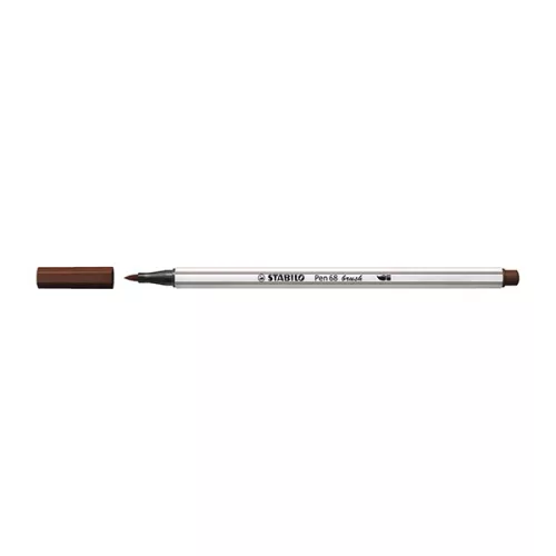 Ecsetfilc STABILO Pen 68 Brush barna