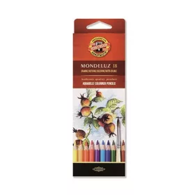   Színes ceruza KOH-I-NOOR 3717 Mondeluz Aquarell hatszögletű 18 darabos