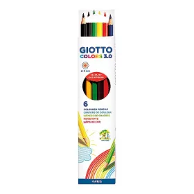 Színes ceruza GIOTTO Colors 3.0 hatszögletű 6 darabos