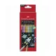 Színes ceruza FABER-CASTELL Hexagonal hatszögletű metál színek 10 darabos