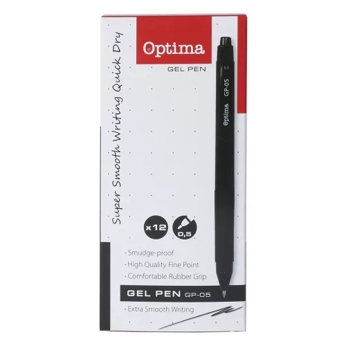Zseléstoll OPTIMA GP-05 0,5mm fekete