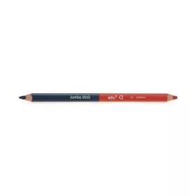 Postairón EDU3 háromszögletű vastag piros-kék