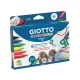 Textilmarker GIOTTO 6 darabos