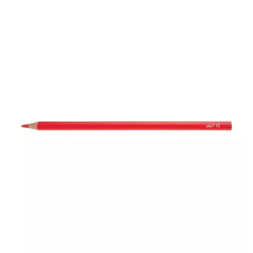 Színes ceruza EDU3 háromszögletű piros