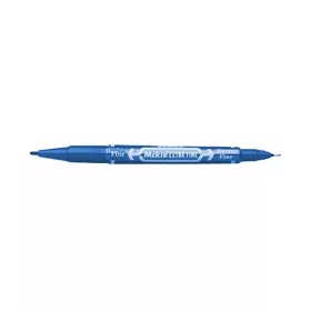 Alkoholos marker kétvégű ZEBRA Mckie Extra Fine kék