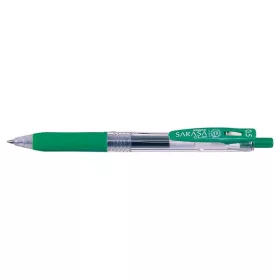 Zseléstoll ZEBRA Sarasa Clip nyomógombos  0,5 mm zöld