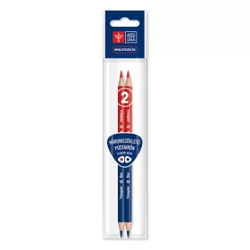   Postairon ARS UNA háromszögletű vékony piros-kék 2 darabos