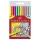 Filctoll FABER-CASTELL Grip neon/pasztell 10 darabos