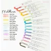 Szövegkiemelő készlet kétvégű ZEBRA Mildliner Cool&Refined, Fluorescent, Warm 1,4-4,0 mm 15 darabos