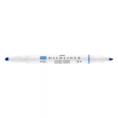 Szövegkiemelő kétvégű ZEBRA Mildliner cool & refined 1,4-4,0 mm sötétkék