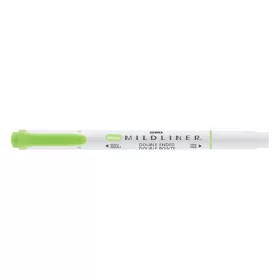   Szövegkiemelő kétvégű ZEBRA Mildliner cool & refined 1,4-4,0 mm zöld