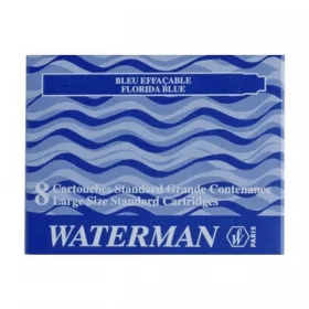 Tintapatron WATERMAN kék 8 darabos S0110860