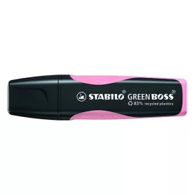  Szövegkiemelő STABILO Green Boss pasztell pink környezetbarát