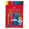 Filctoll FABER-CASTELL Grip 10 darabos