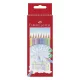 Színes ceruza FABER-CASTELL Pasztell hatszögletű 10 darabos