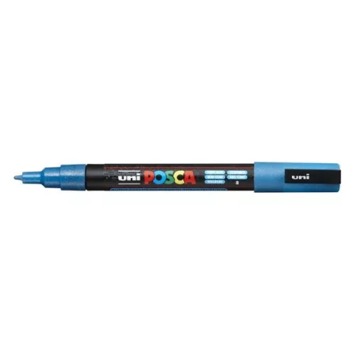 Filctoll UNI Posca PC-3M csillám színek 8 darabos