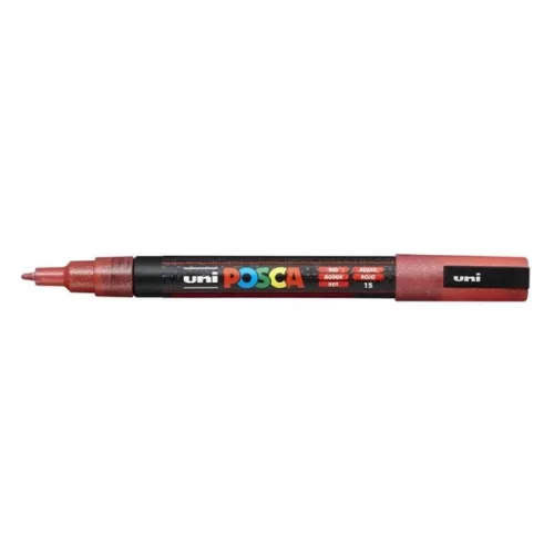 Filctoll UNI Posca PC-3M csillám színek 8 darabos
