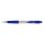 Golyóstoll SPOKO 0112 átlátszó kék tolltest, kék írásszín