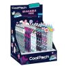 Golyóstoll COLORINO radírozható Cool pack Girls 0,5 mm kék 36 db/display