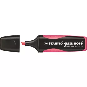   Szövegkiemelő STABILO Green Boss neon rózsaszín környezetbarát